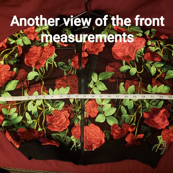 Mesh Bomber Style Jacket - Picture 10 of 12